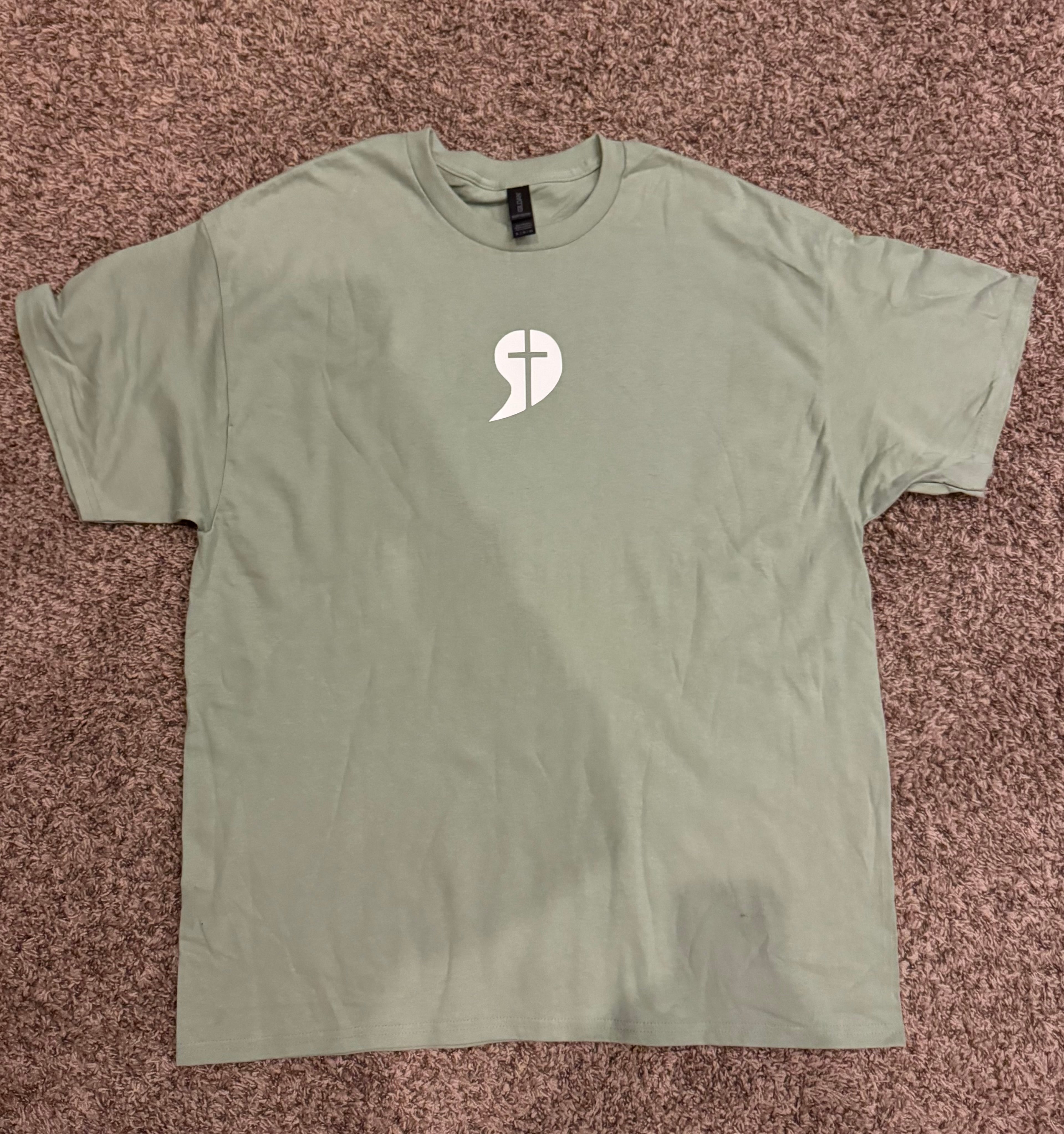 Signature Logo Shirt - Green/White